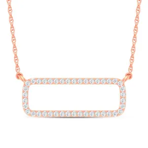 14k 0.10ct Diamond Necklace
