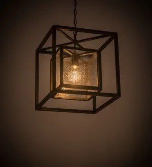 16"Sq Kitzi Box Pendant