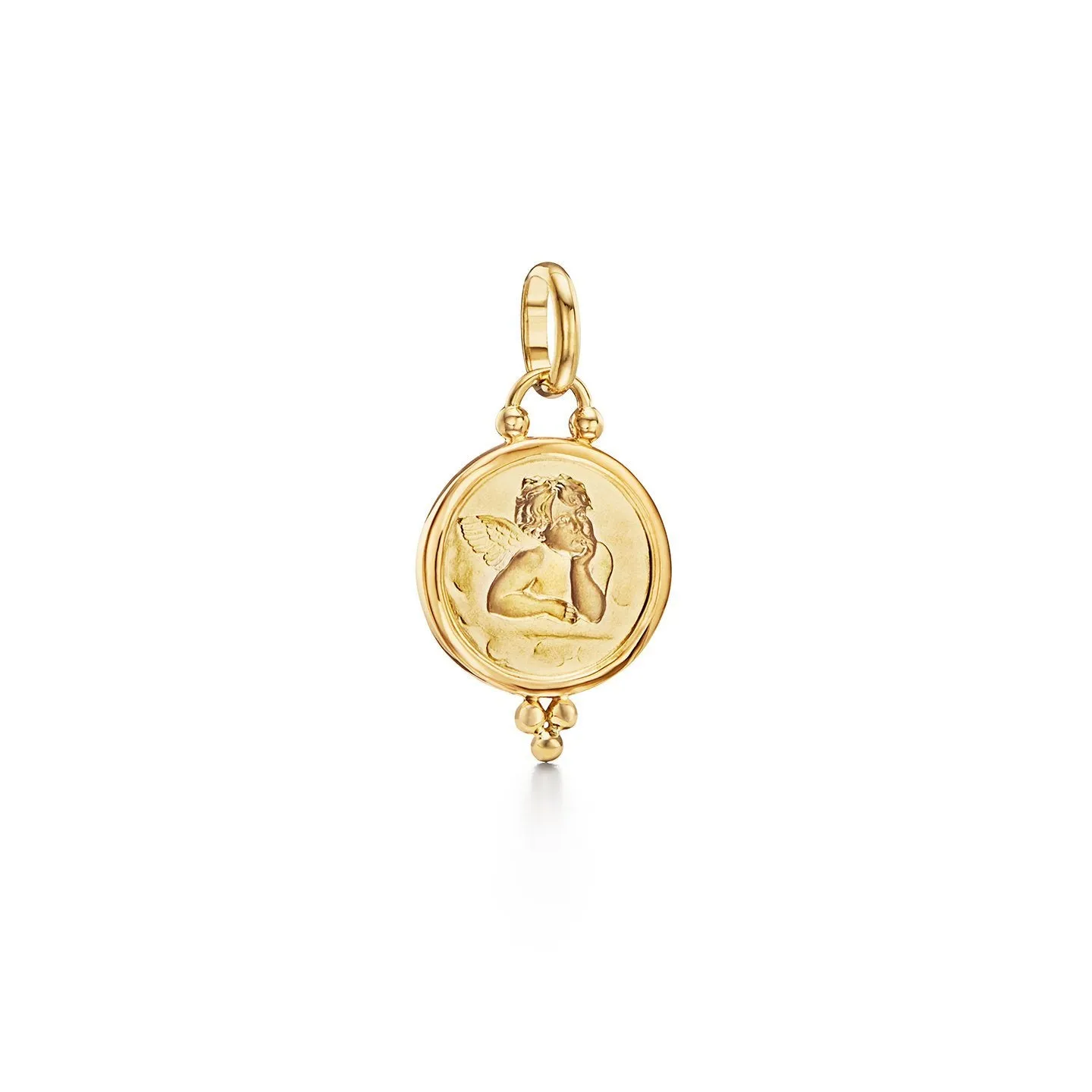 18K Angel Pendant