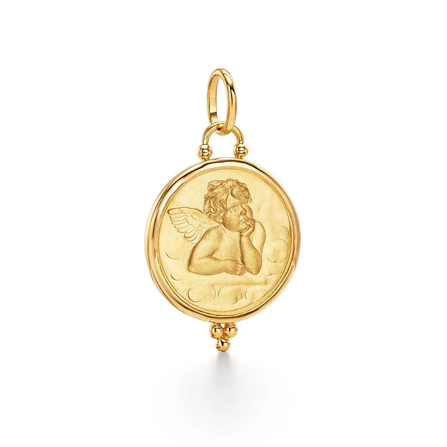 18K Angel Pendant