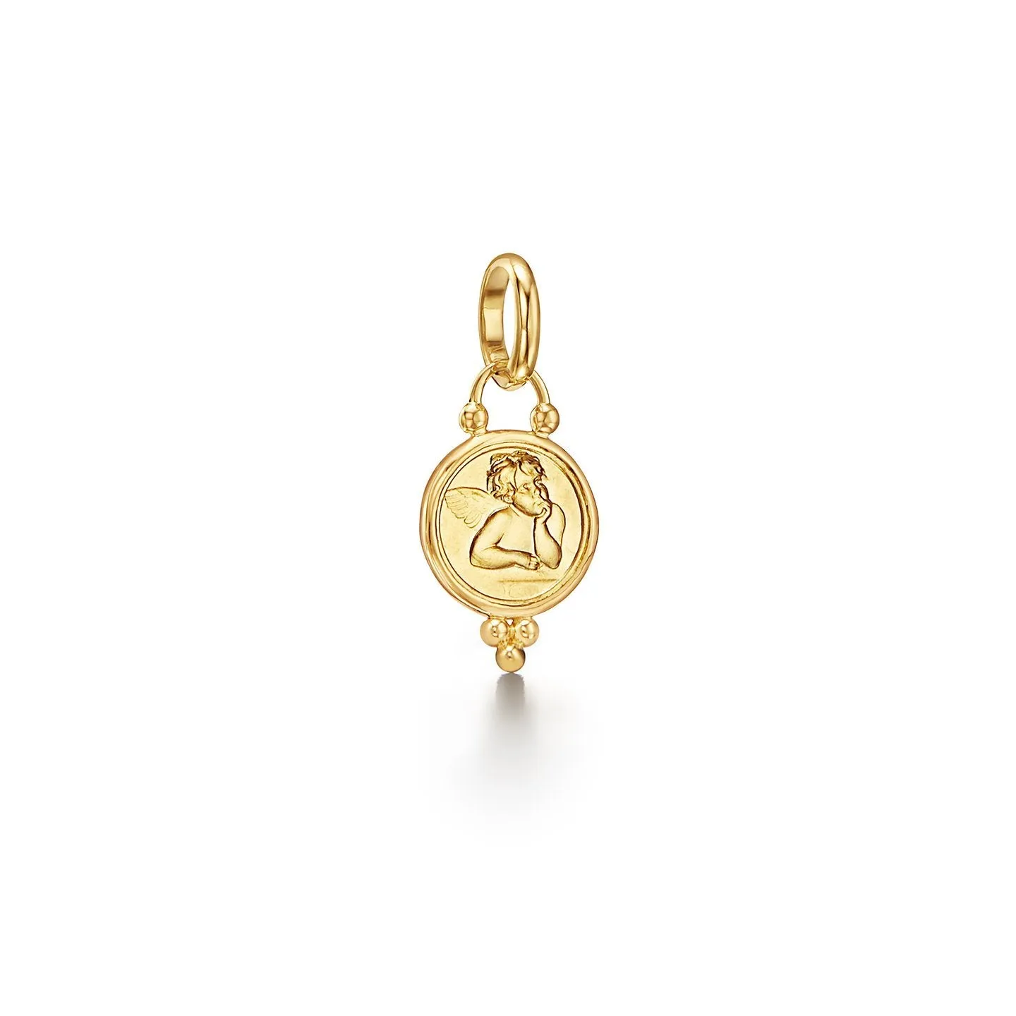 18K Angel Pendant