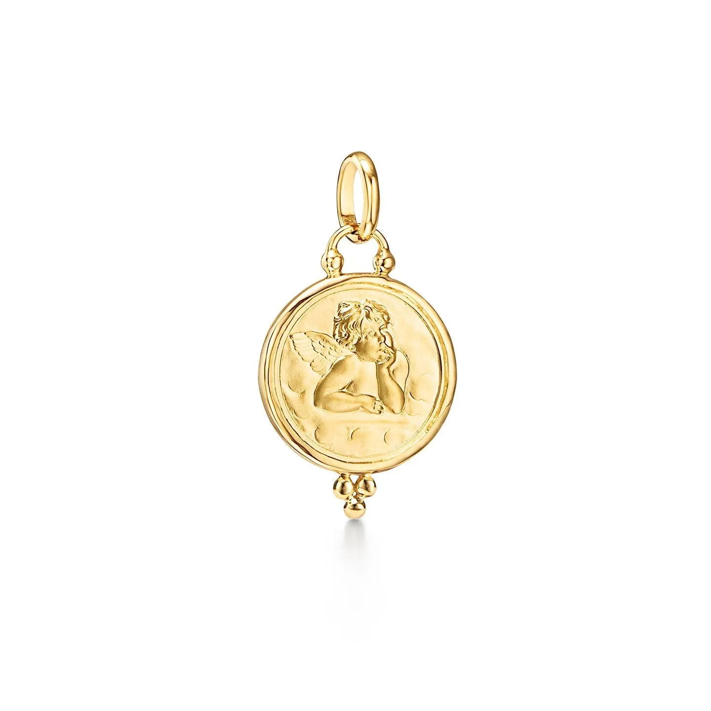 18K Angel Pendant