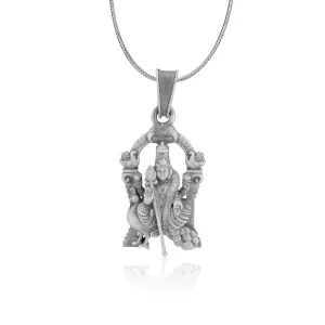 925 Sterling Silver God Murugan on Peacock Pendants for Men & Women
