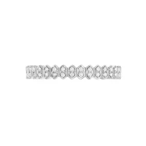 Abacus Small White Diamond Band