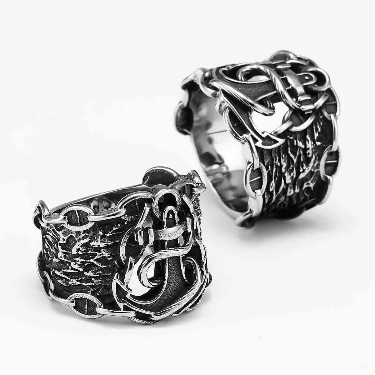 Anchor Ring with Chain