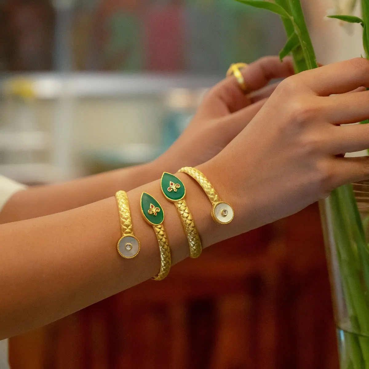 Arabian Nights Set (Set of 3, a Bracelet and 2 Rings )