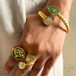 Arabian Nights Set (Set of 3, a Bracelet and 2 Rings )