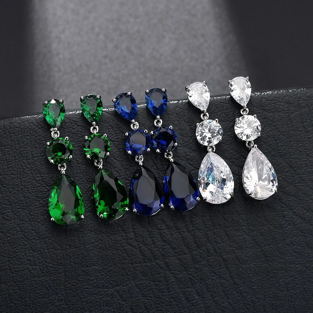 Ariel Bloom Earrings Clear