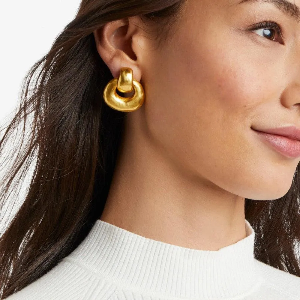 Avalon Doorknocker Earring