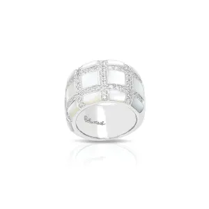 Belle Etoile Regal Mother-of-Pearl Ring - White Mother-of-Pearl