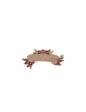 Best Mom Brooch in Gift Box
