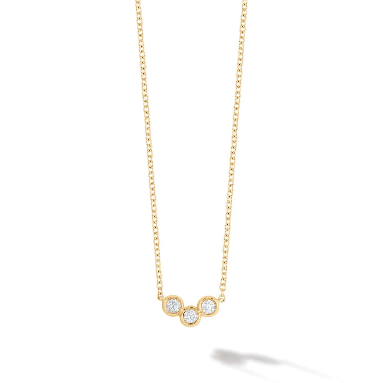 Birks Iconic 18k Yellow Gold Diamond Splash Pendant