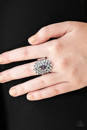 Blooming Fireworks Purple Ring