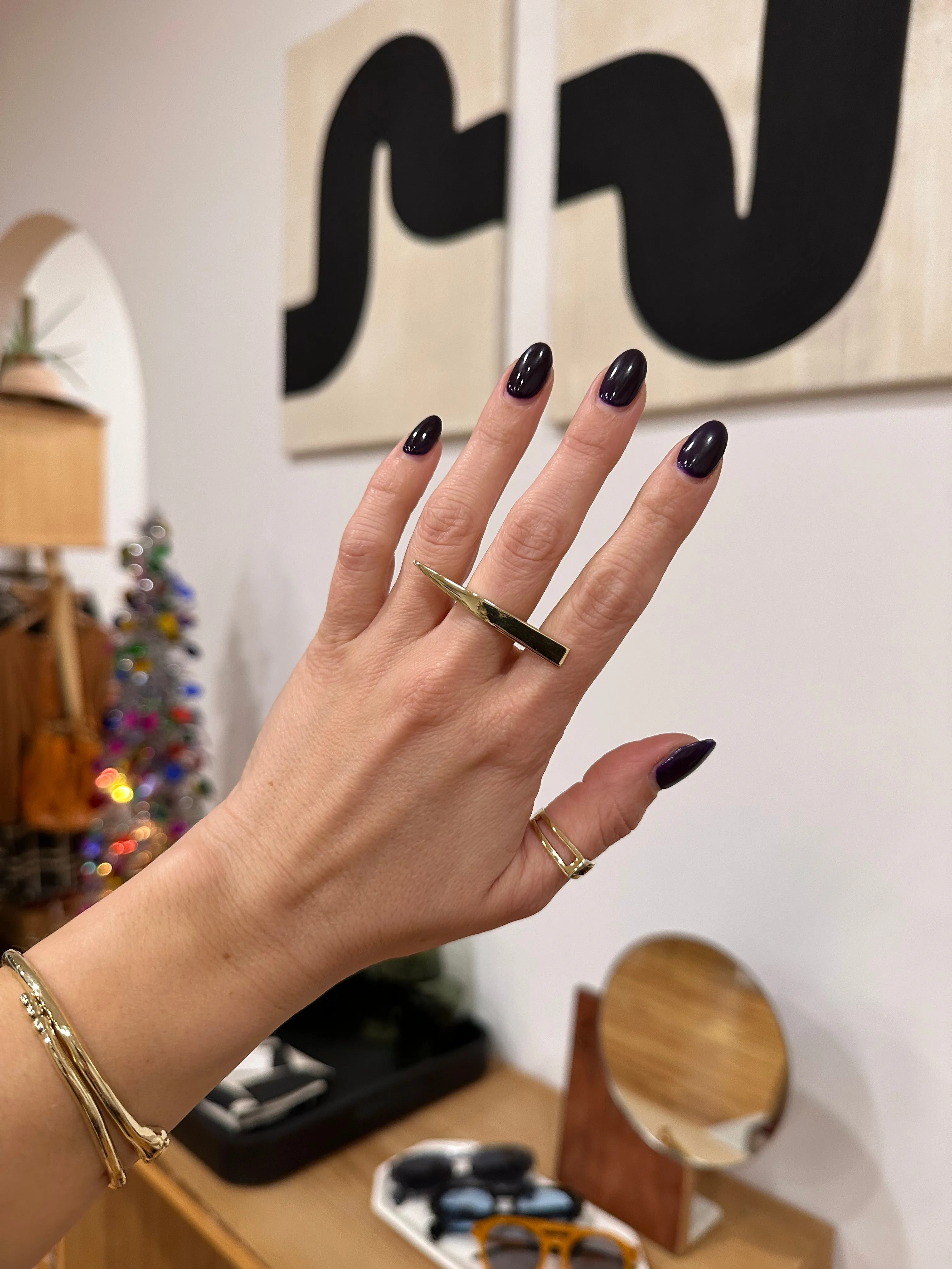Brass Knuckle Ring
