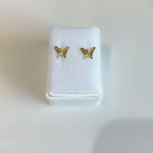 Butterfly 10 KT. Gold Earrings