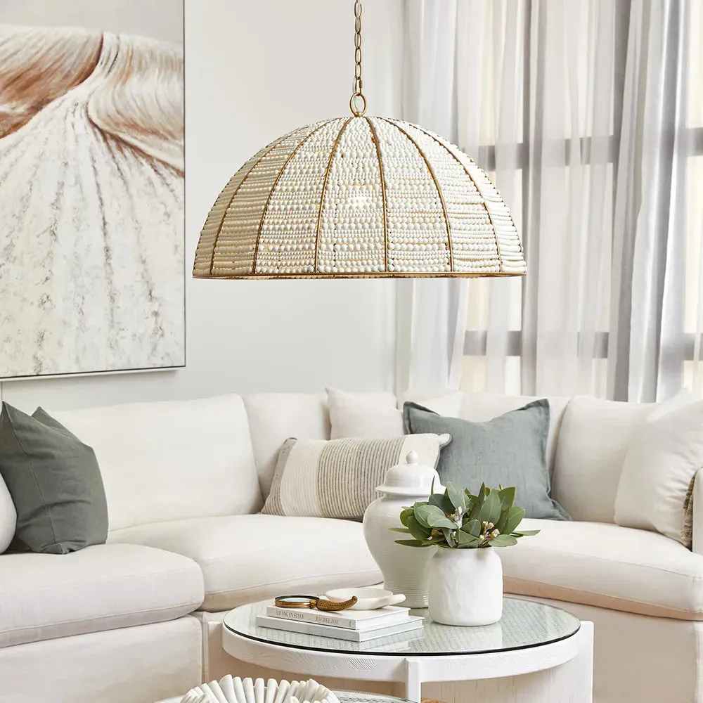 Cafe Sierra Beaded Dome Pendant