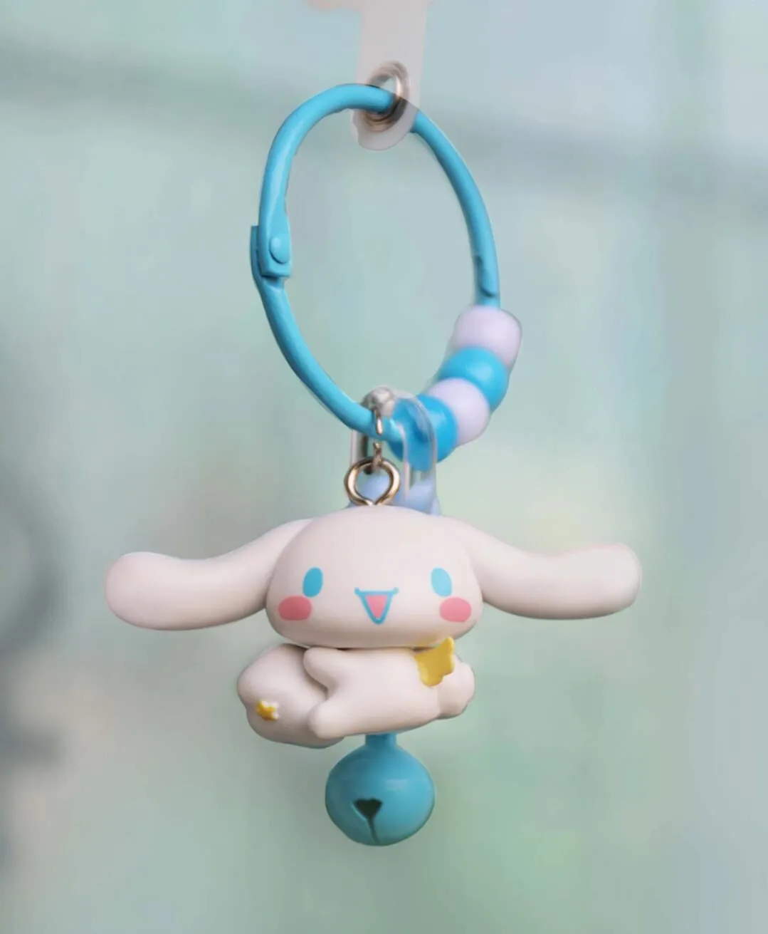 Cartoon Figure with Bell Pendants Chain