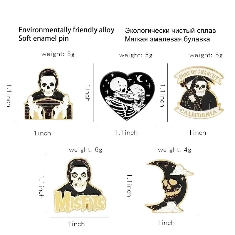 Cartoon Style Pin Cartoon Character Alloy Inlaid Gold Unisex Brooches