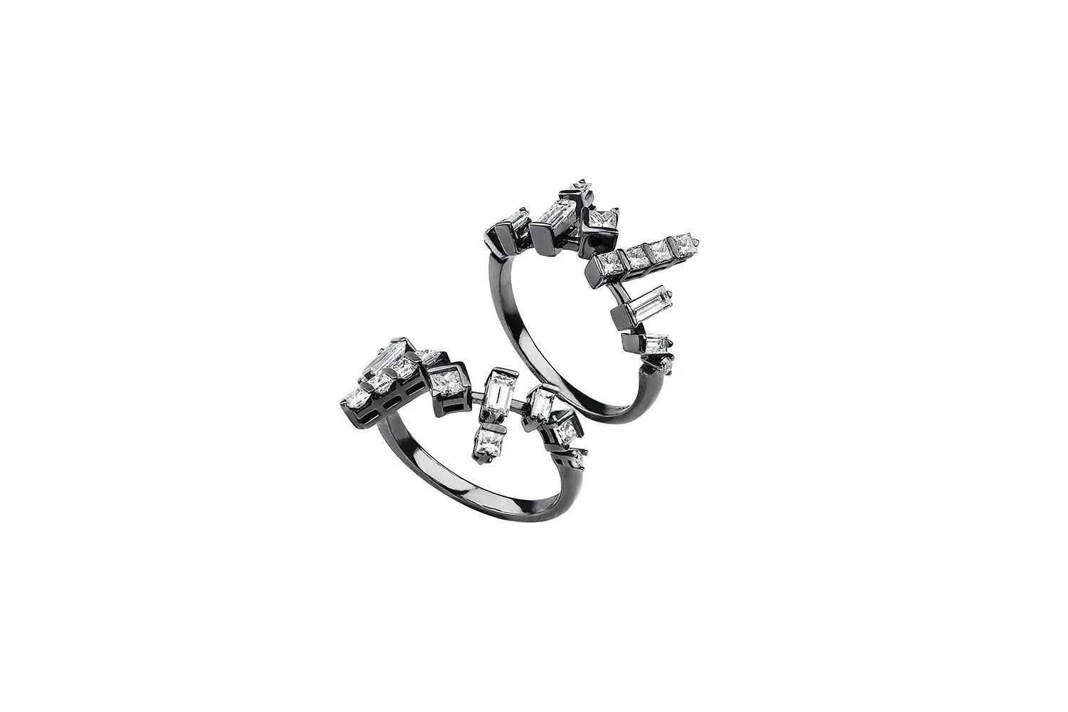Cosmic Pair of Stacking Rings