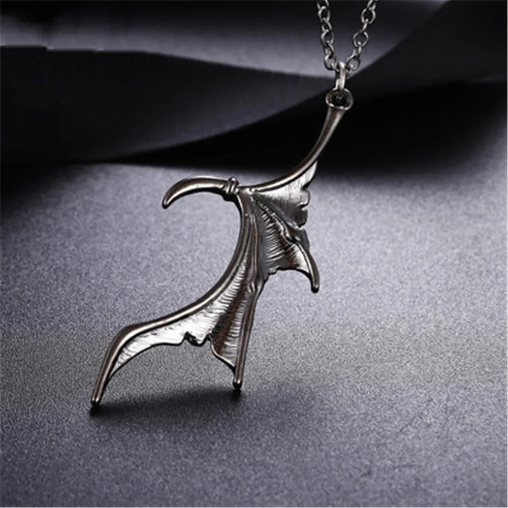Couple Necklace Matching Devil Wing Necklaces for Couples Valentine's Gift for Lover