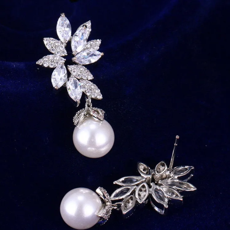 Crystal Teardrop Earrings
