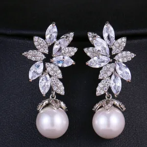 Crystal Teardrop Earrings
