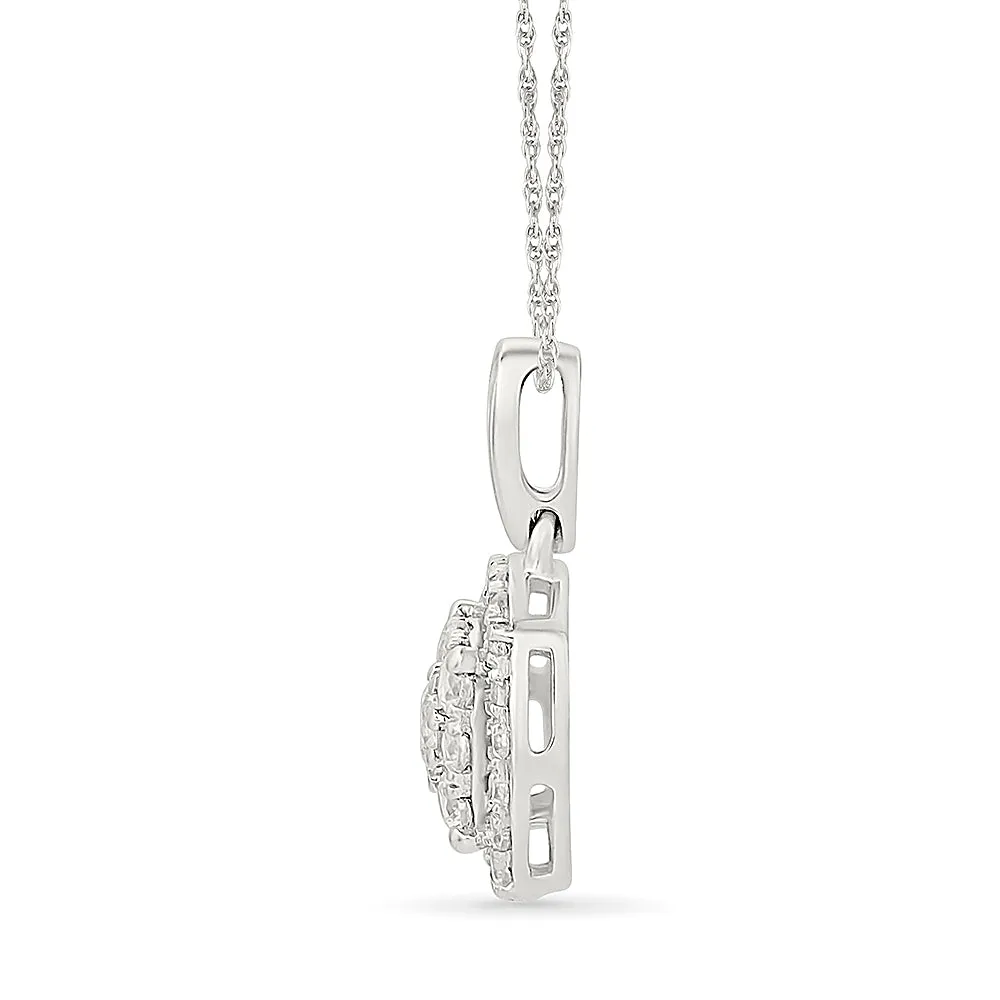 Diamond Square Twinkling Pendant