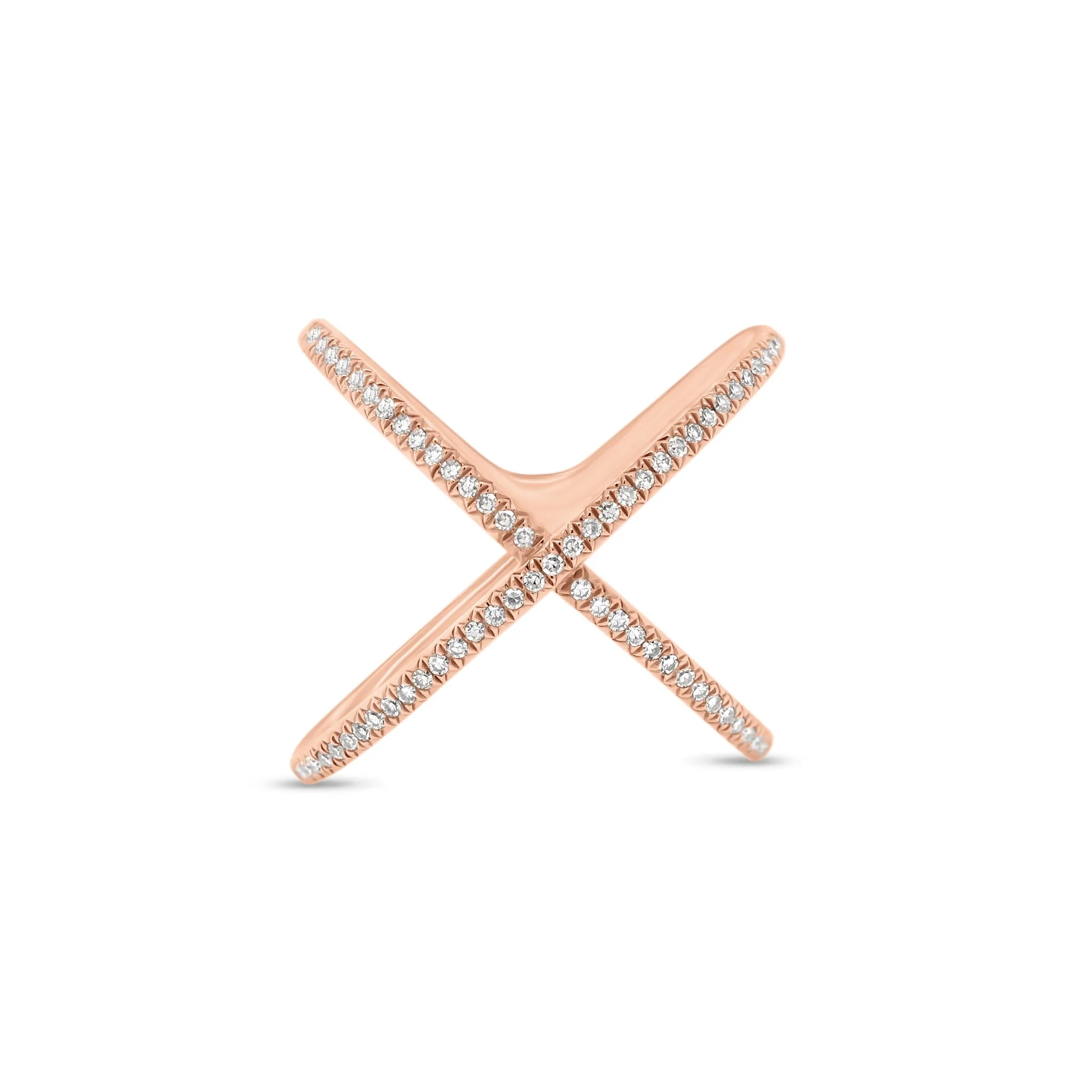 Diamond X Ring