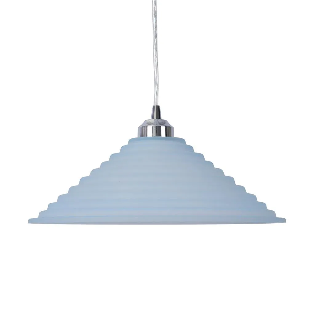 Domus Step-35 Art-Deco Glass Pendant Series