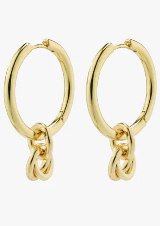 Ecstatic Deco Hoop Earring
