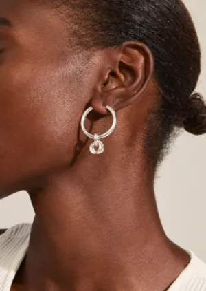 Ecstatic Deco Hoop Earring