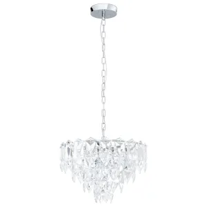 Eglo Lighting CARVARIO pendant light true eye-catcher chrome metalware