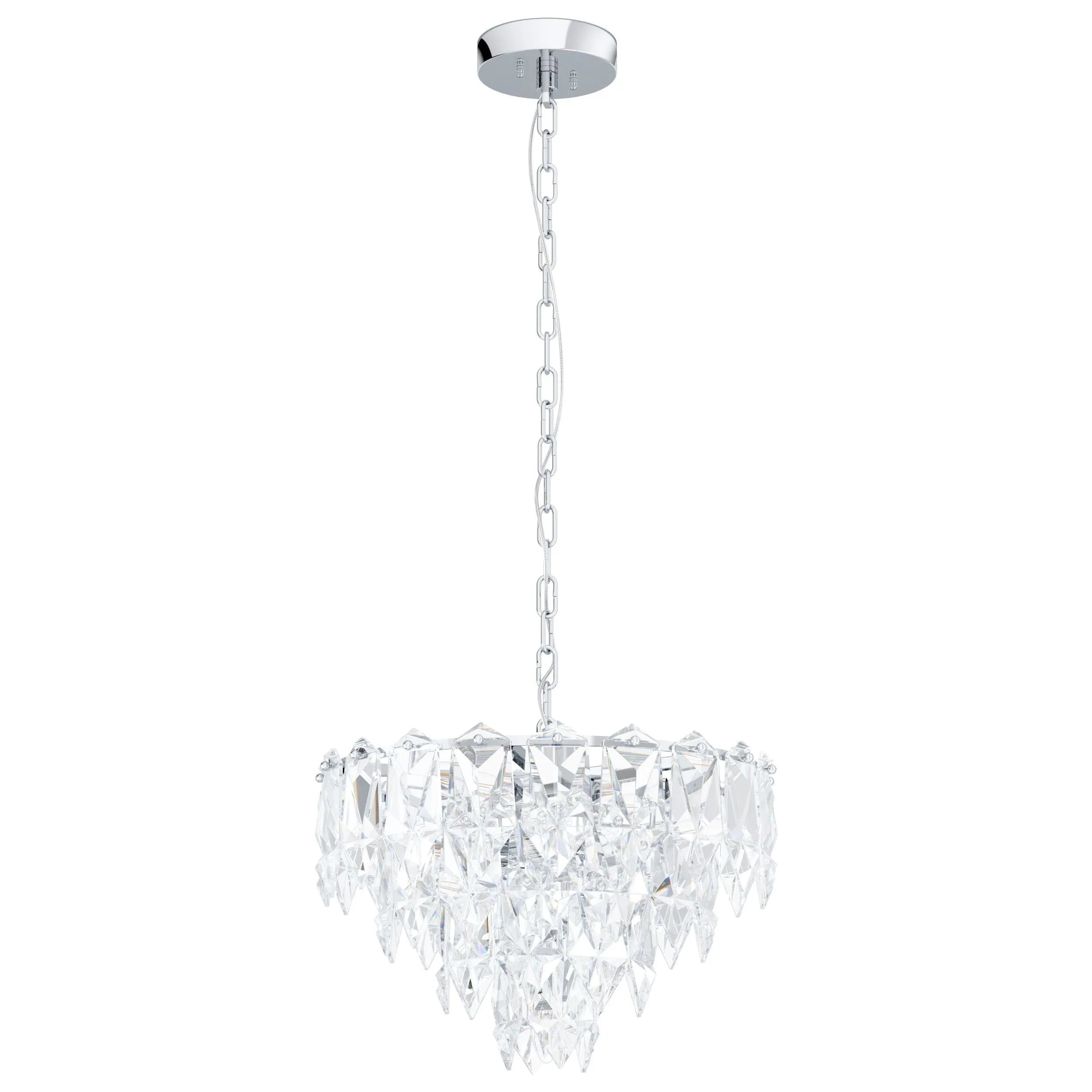 Eglo Lighting CARVARIO pendant light true eye-catcher chrome metalware
