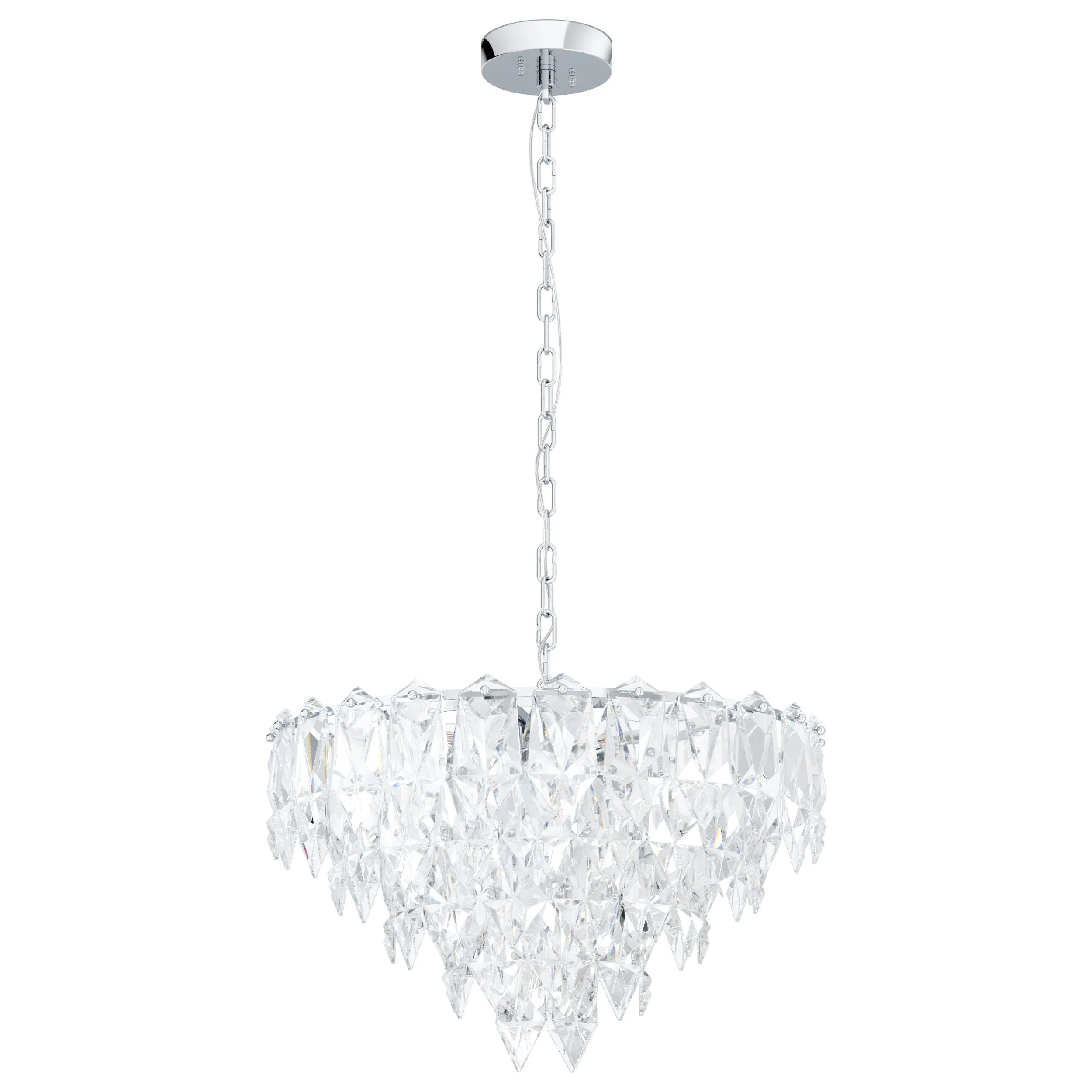 Eglo Lighting CARVARIO pendant light true eye-catcher chrome metalware