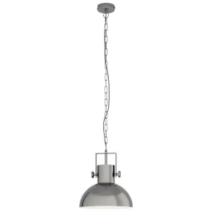 Eglo Lighting Lubenham 1 28W E27 Antique Nickel Pendant Light