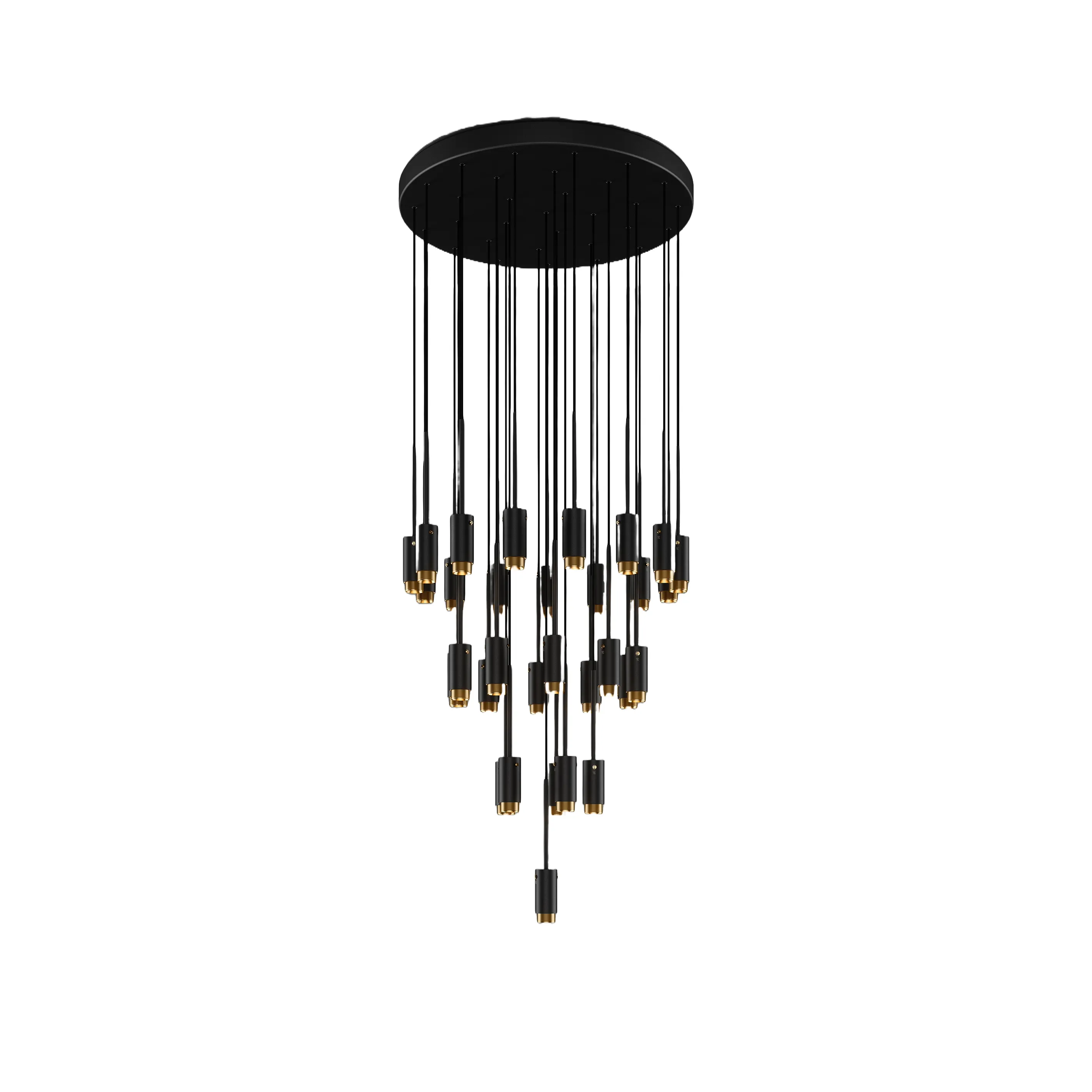 Exhaust / Classic / Chandelier / Graphite