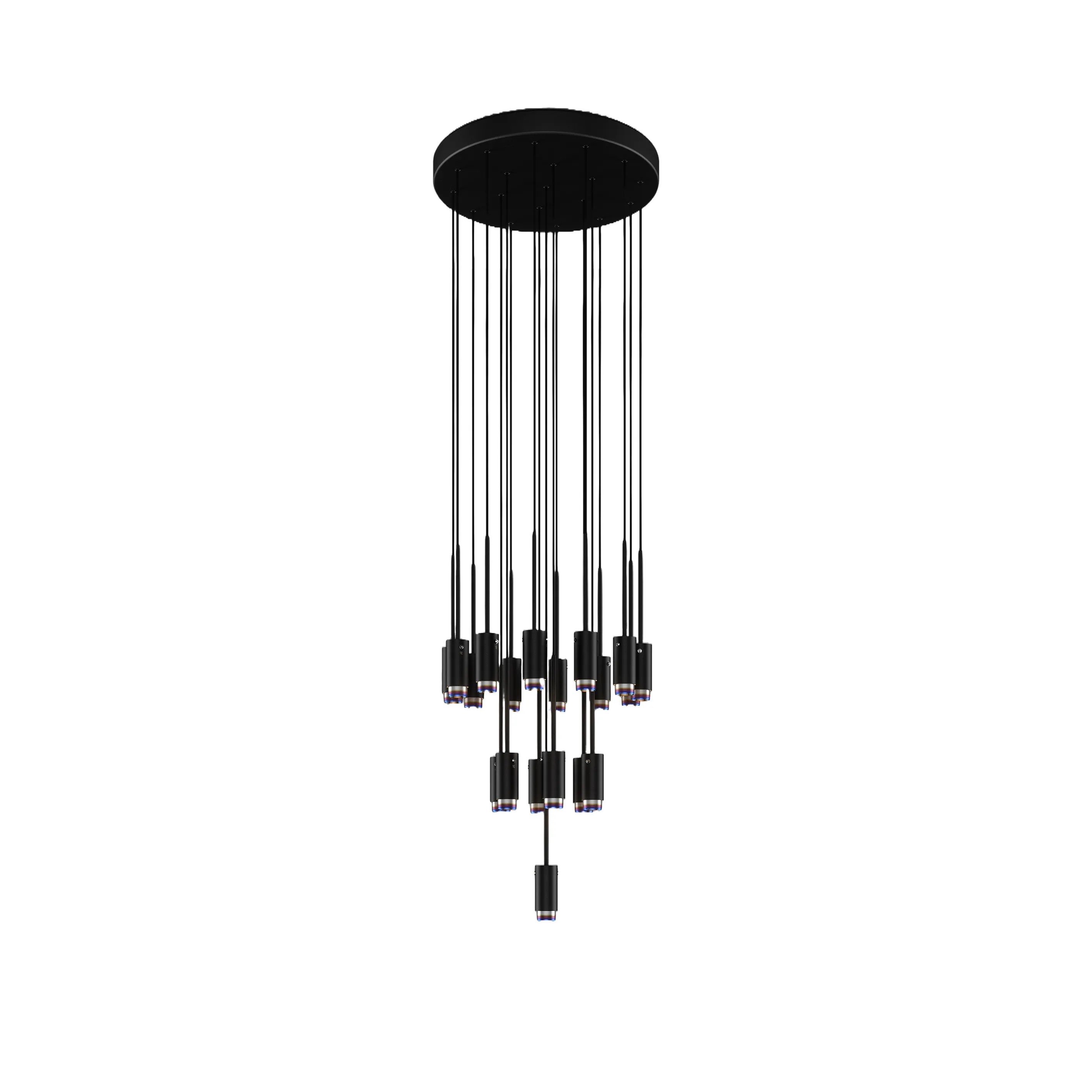 Exhaust / Classic / Chandelier / Graphite