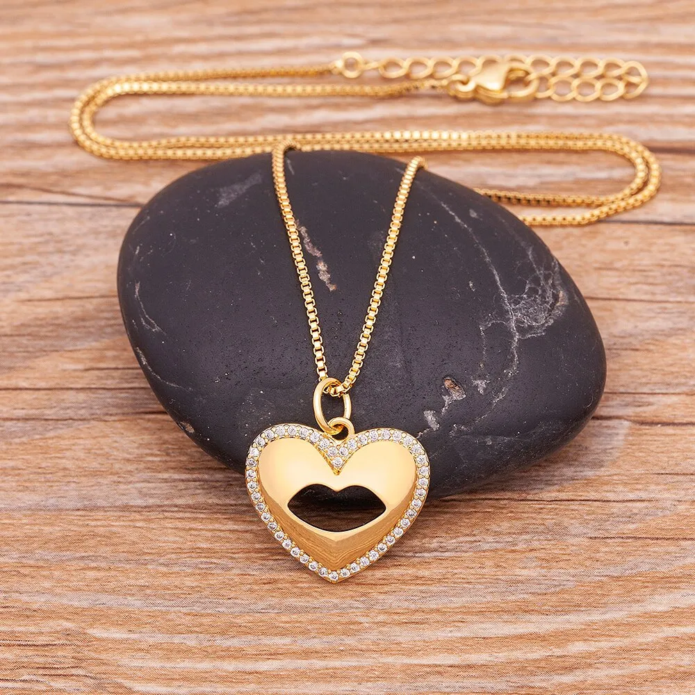 Exquisite Hollow Butterfly Necklace for Women Men