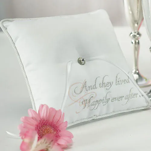 Fairy Tale Dreams Square Ring Pillow