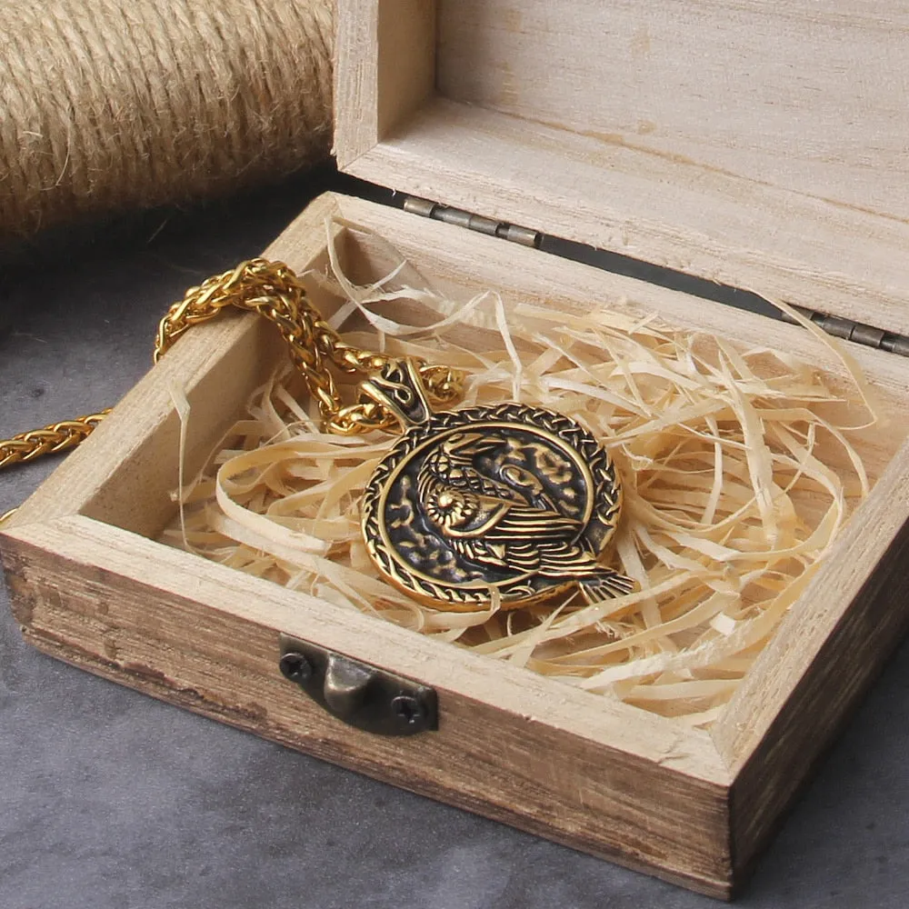 Fashion Simple Compact and Exquisite Crow Raven Eagle Men's and Women's Pendant
