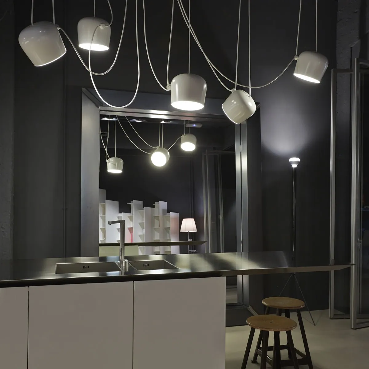 Flos AIM Multi-Pendant Canopy