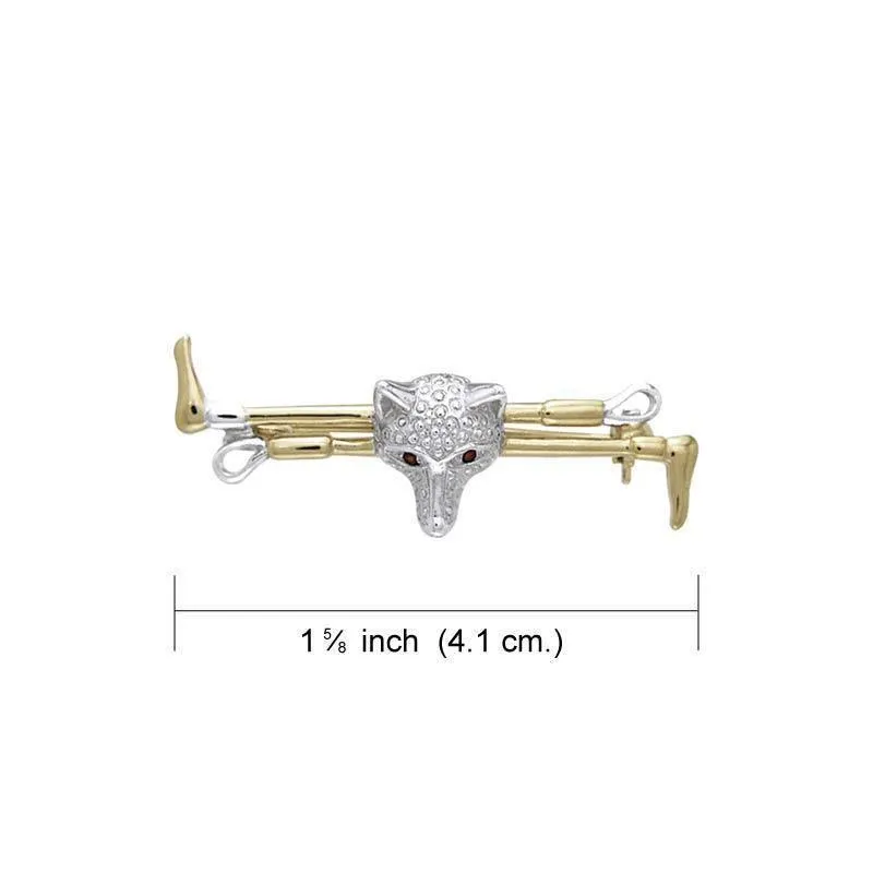 Fox Chasers Club Brooch MBC091