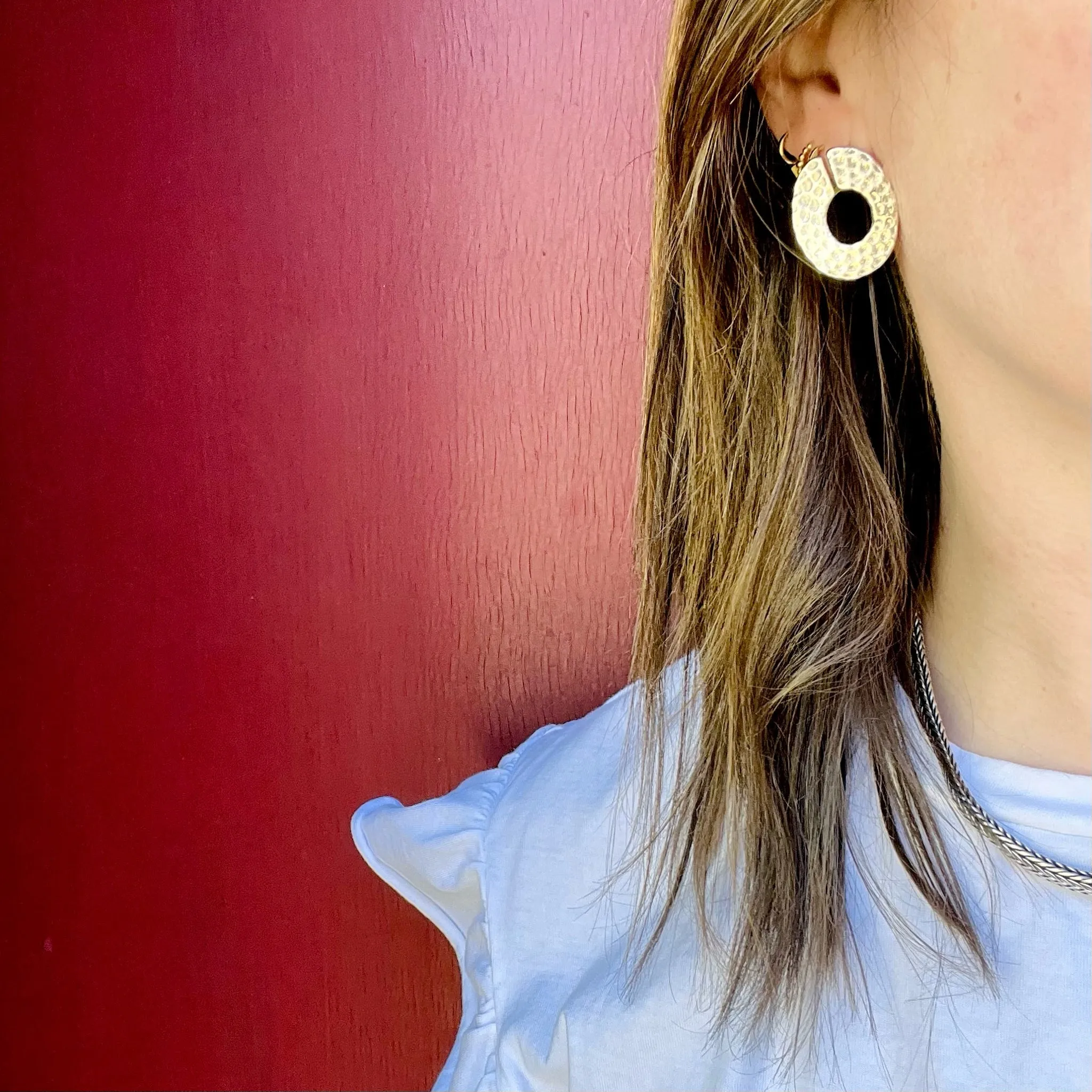 Fun Mod Costume Earrings from Goldette