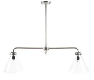 Gadsden Two Arm Ceiling Pendant Antique