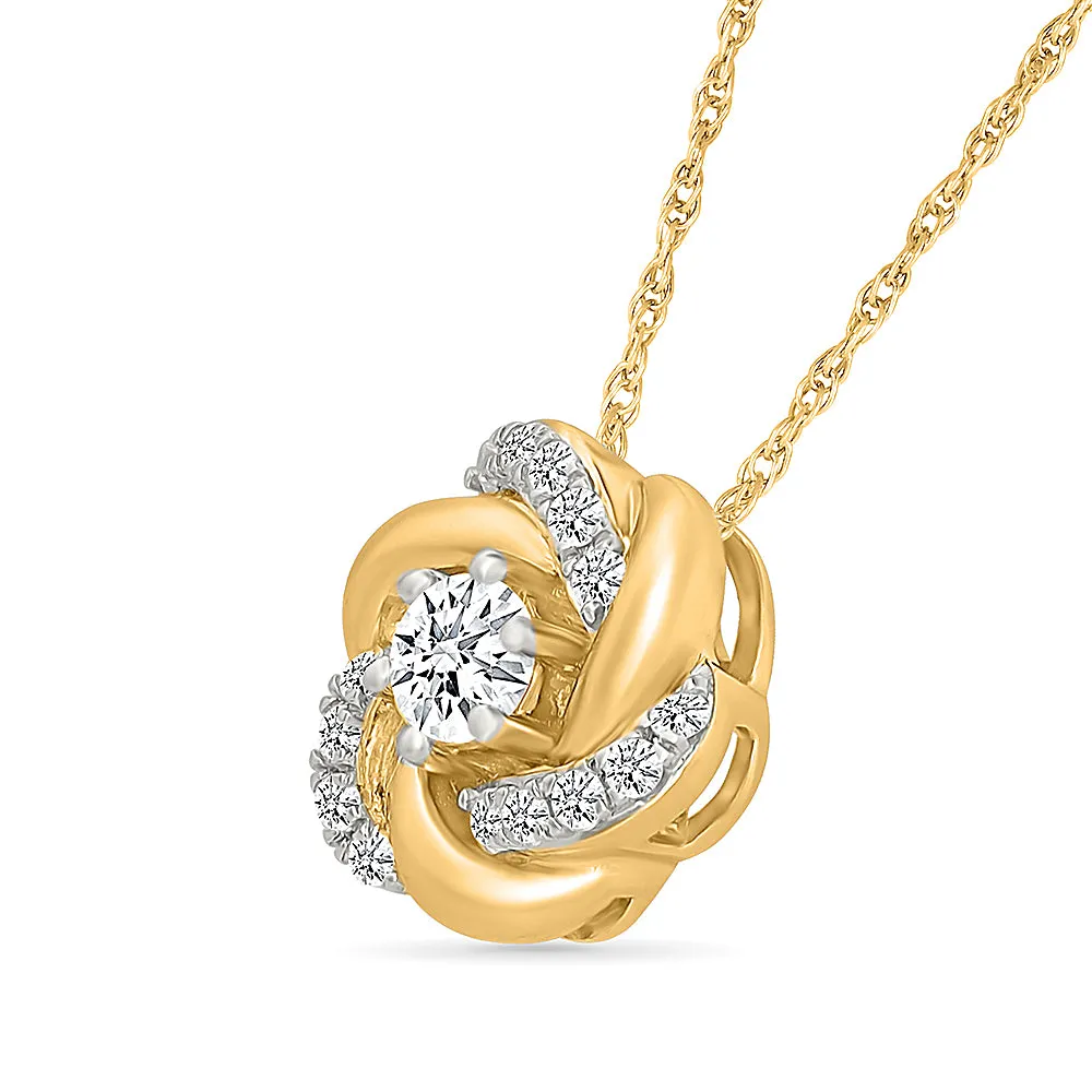 Gold Rose Flower
