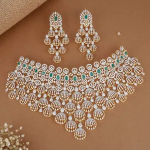 Graceful Grand Avikam Choker Set