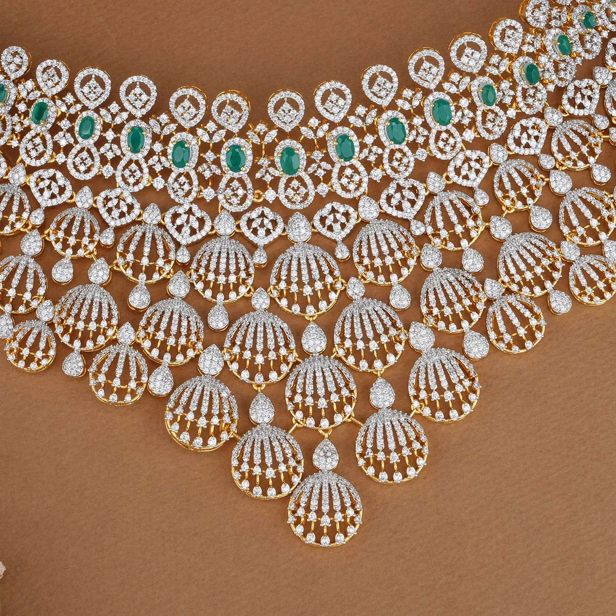 Graceful Grand Avikam Choker Set