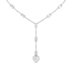 Heart Shape Drop Necklace