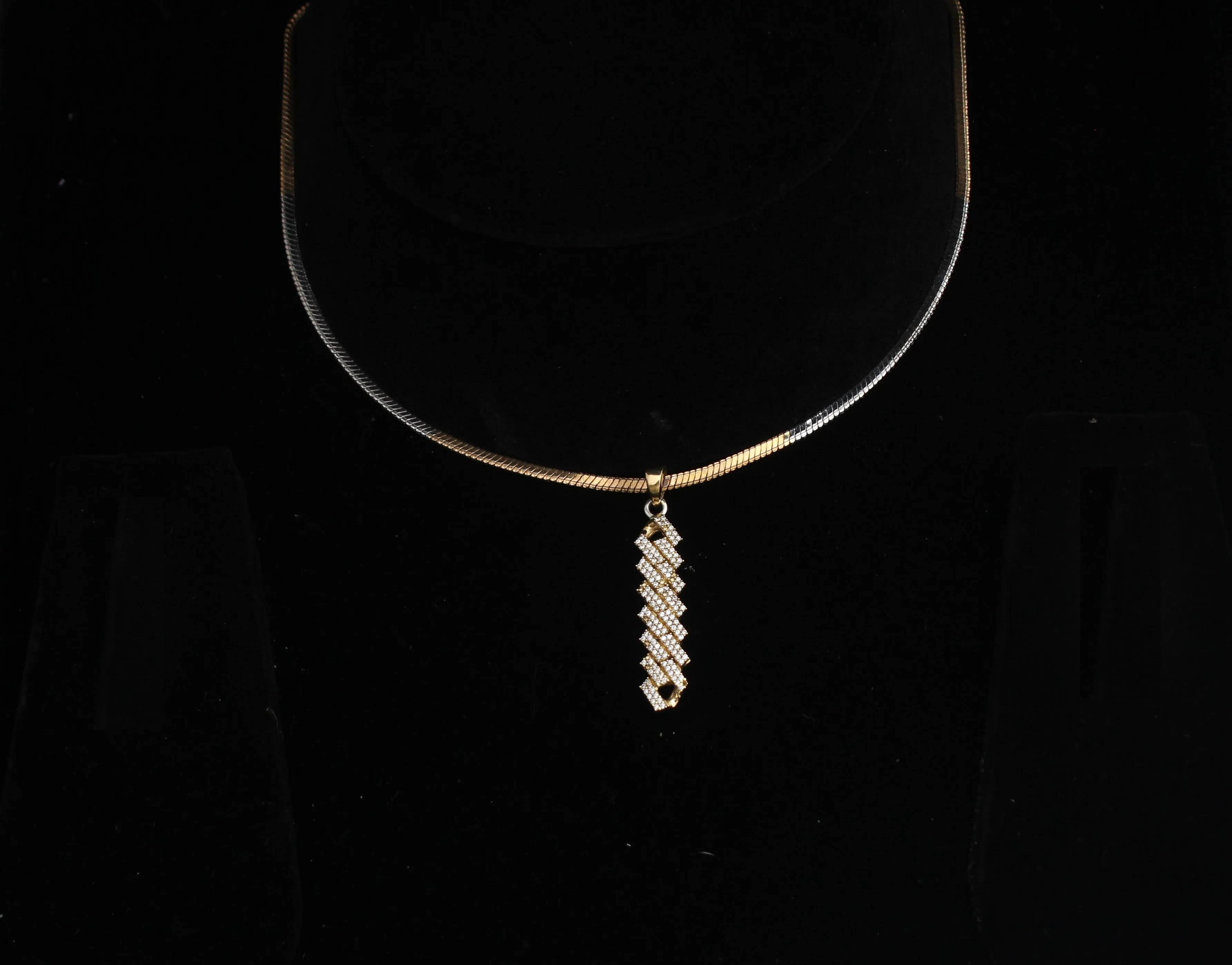 Iced Out Raised Cuban Pendant