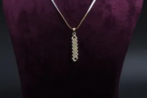 Iced Out Raised Cuban Pendant